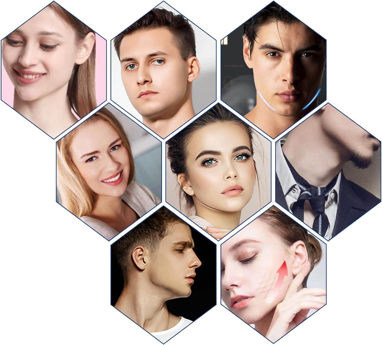 COOFANDY 1 pc Jaw Exerciser for Men Women, Tighten, Tone & Strengthen, Target your jawline, chin, lips and cheekbone, Facial Exerciser for Beginner, Intermediate & Advanced User, Double Chin Reducer