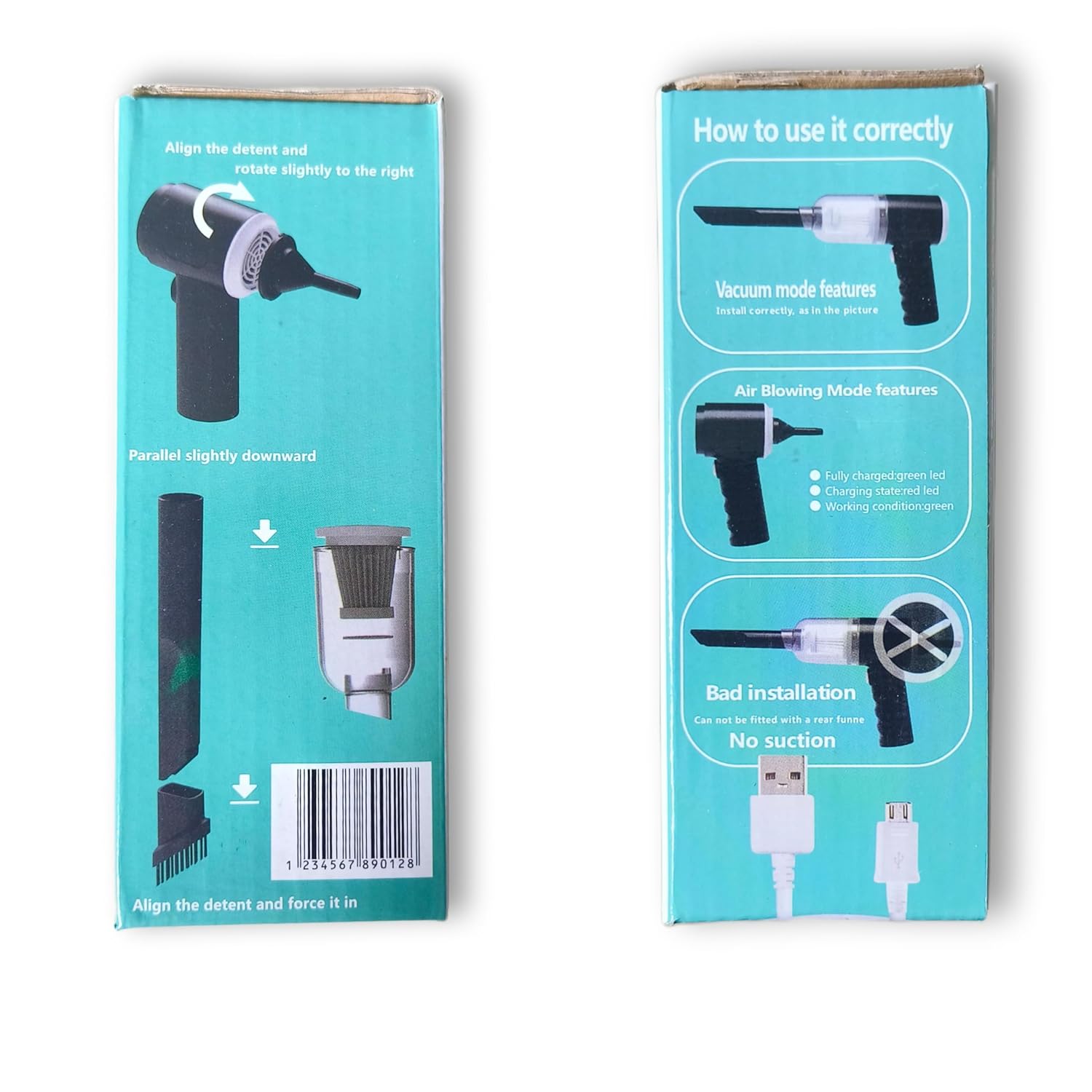 3 in 1 Vacuum Cleaner Portabie Mini Home and Car