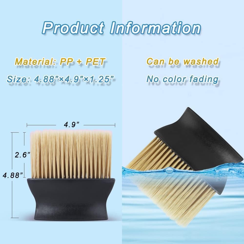 Sounce Car Interior AC Vents Cleaning Brush Combo 2 Pcs Pack Detailing Soft Brush, Dusting Tool for Automotive Accessory Car Cleaning Brush, Anti Scratch for AC Vent, Dashboard, Leather Seat (Combo)