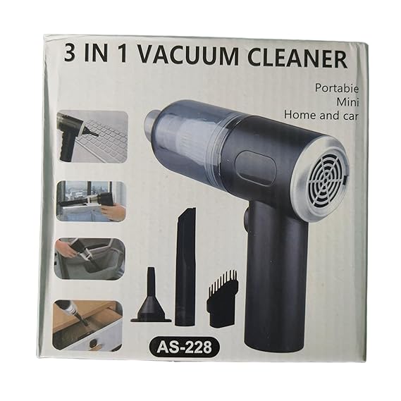 3 in 1 Vacuum Cleaner Portabie Mini Home and Car