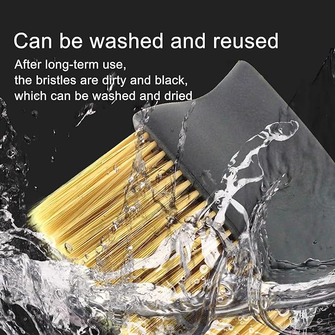 Sounce Car Interior AC Vents Cleaning Brush Combo 2 Pcs Pack Detailing Soft Brush, Dusting Tool for Automotive Accessory Car Cleaning Brush, Anti Scratch for AC Vent, Dashboard, Leather Seat (Combo)